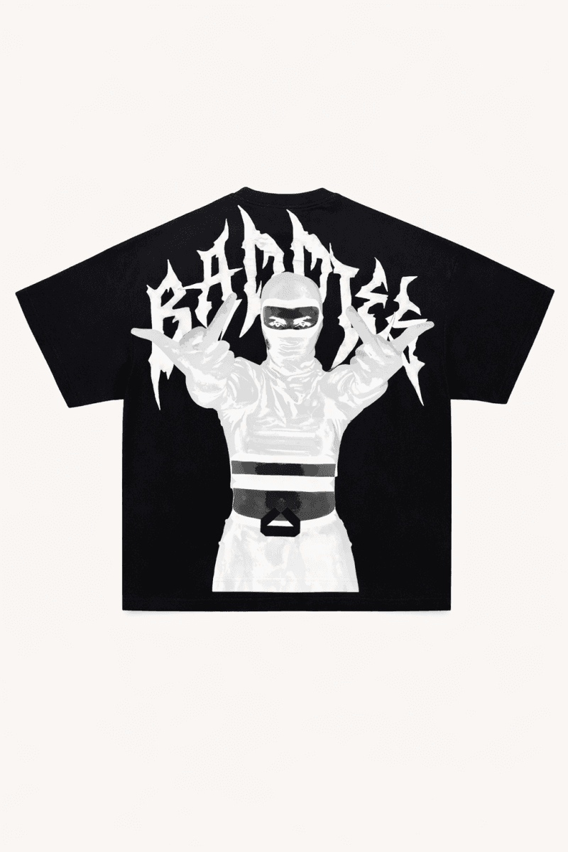 Davy Baddie T-shit Black — alternate view