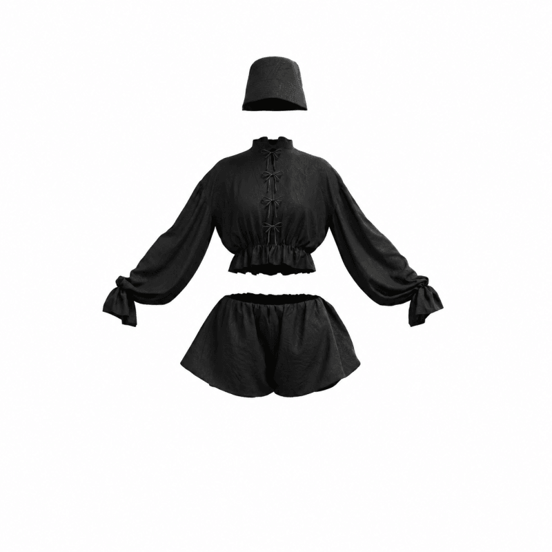 KIKI skirt and blouse