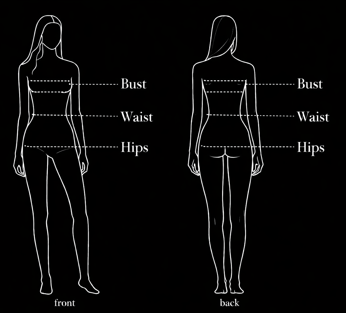 Body measurement diagram